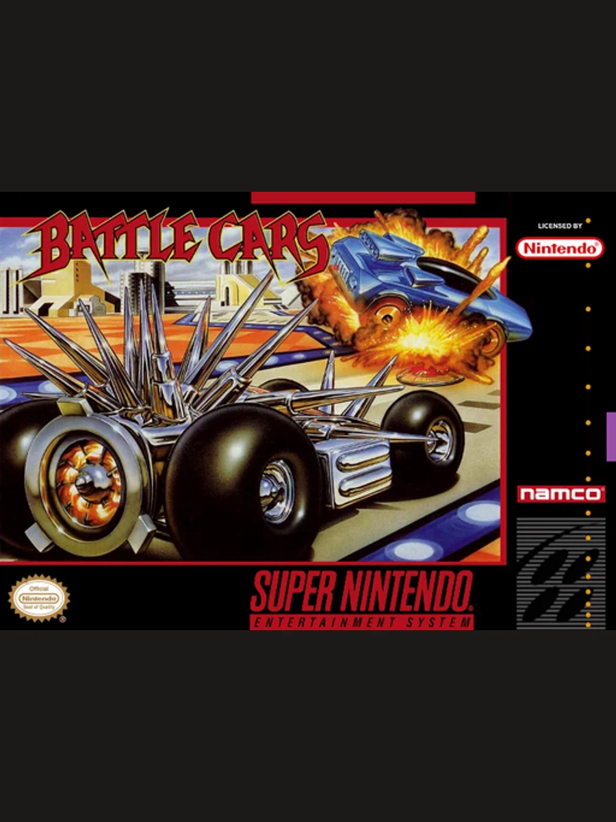 Jaquette face Battle Cars