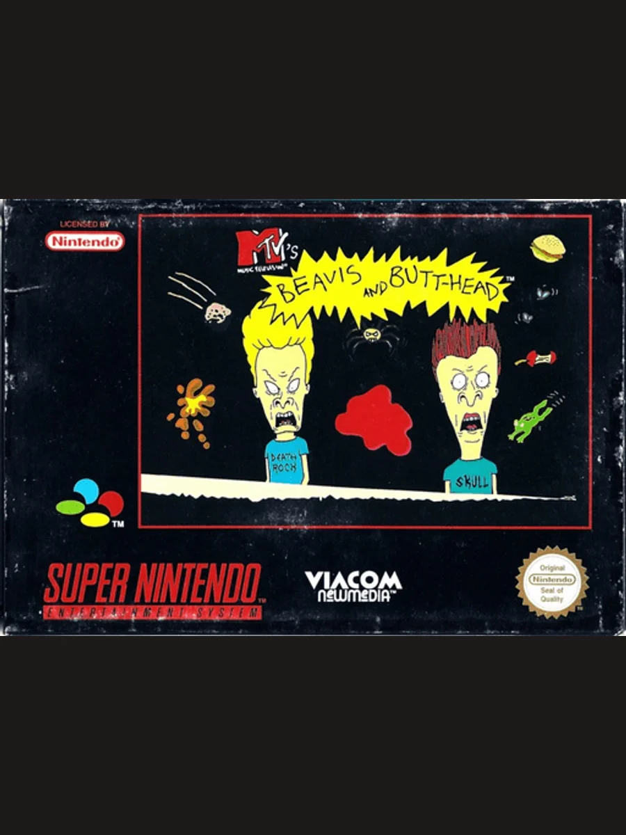 Jaquette face Beavis and Butt-head
