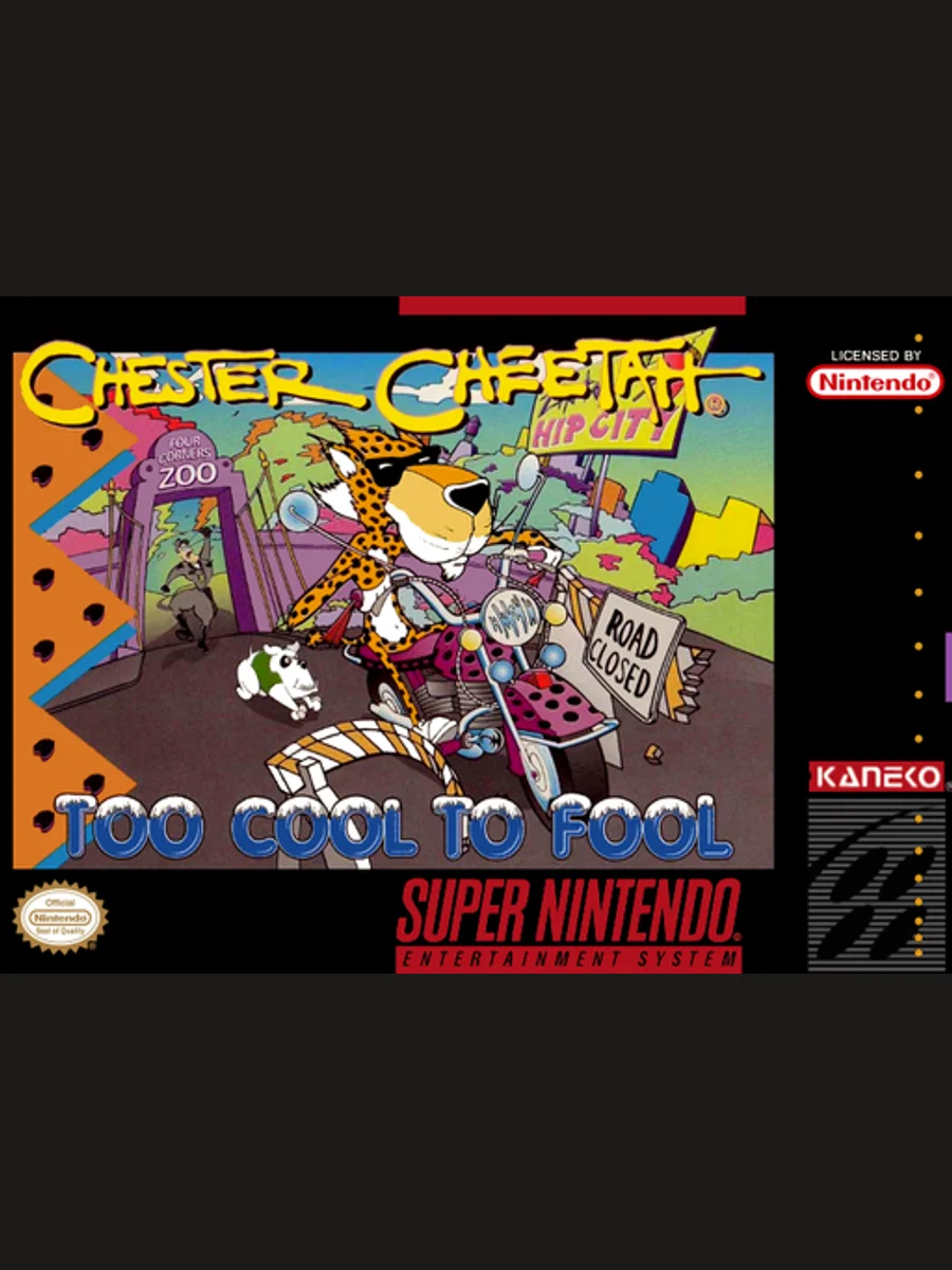 Jaquette face Chester Cheetah: Too Cool to Fool