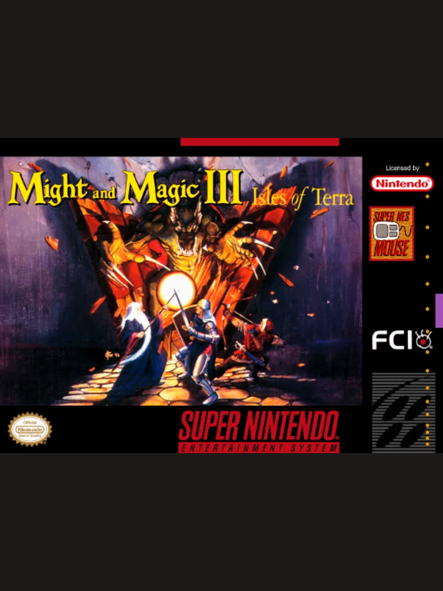 Jaquette face Might and Magic III: Isles of Terra