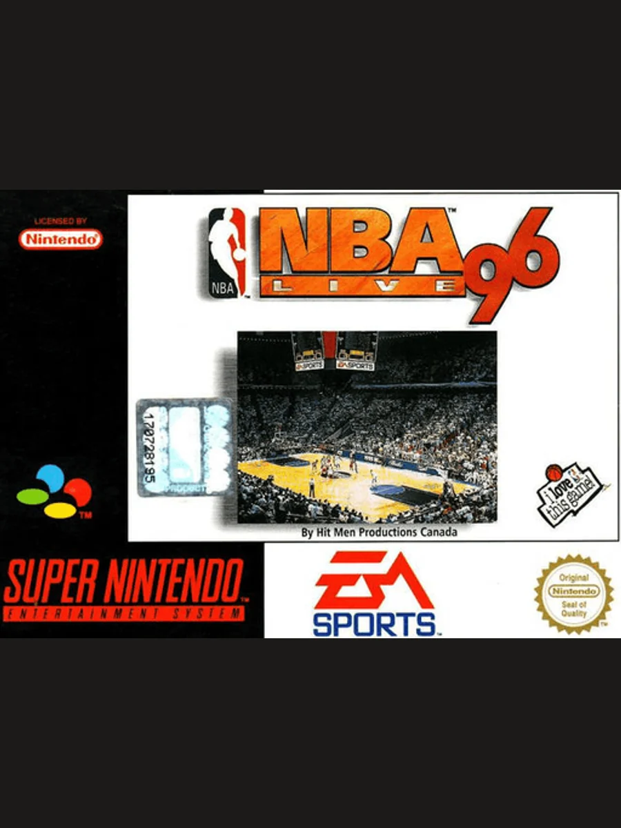 Jaquette face NBA Live 96