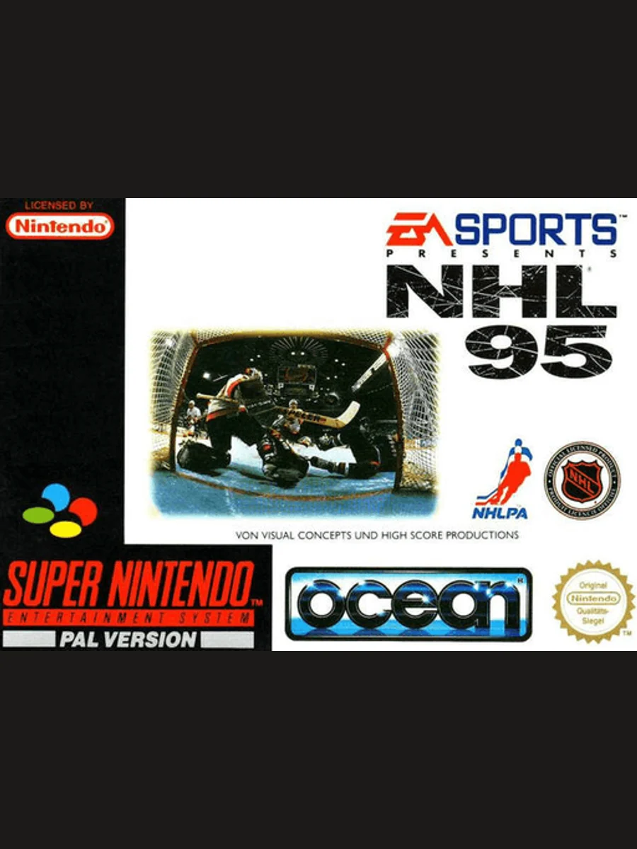 Jaquette face NHL 95