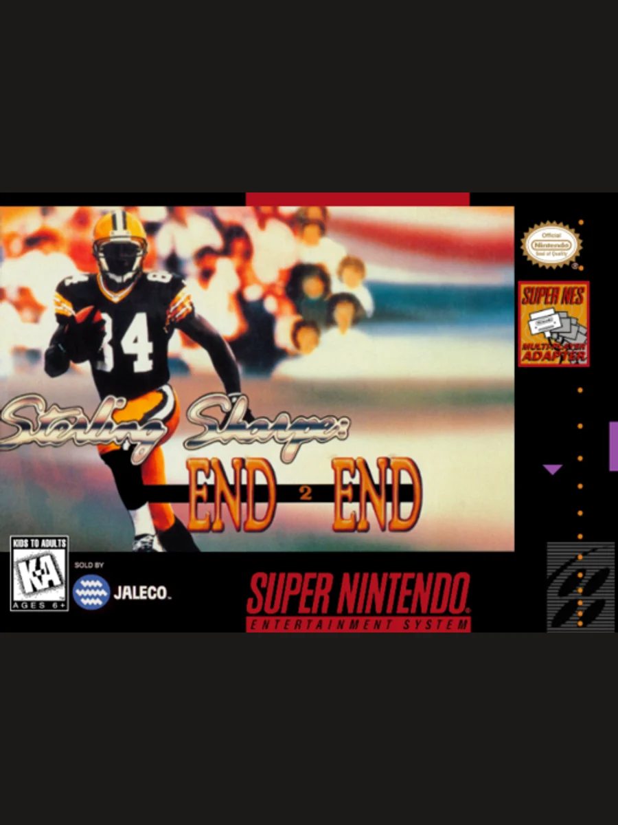 Jaquette face Sterling Sharpe: End 2 End