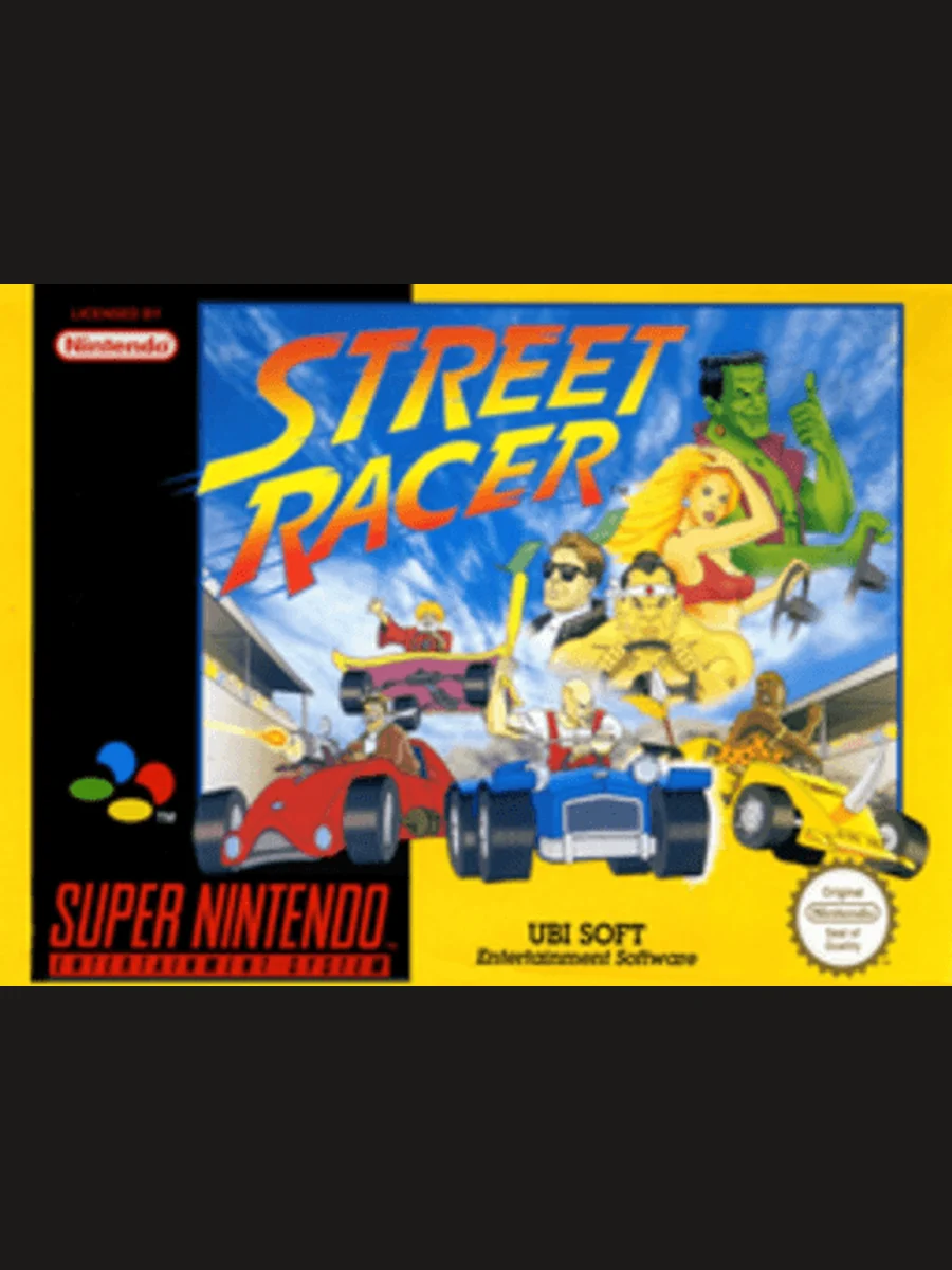 Jaquette face Street Racer