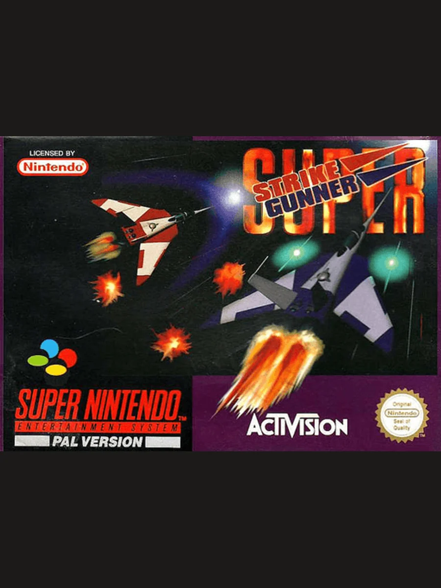 Jaquette face Strike Gunner S.T.G. •Super Strike Gunner