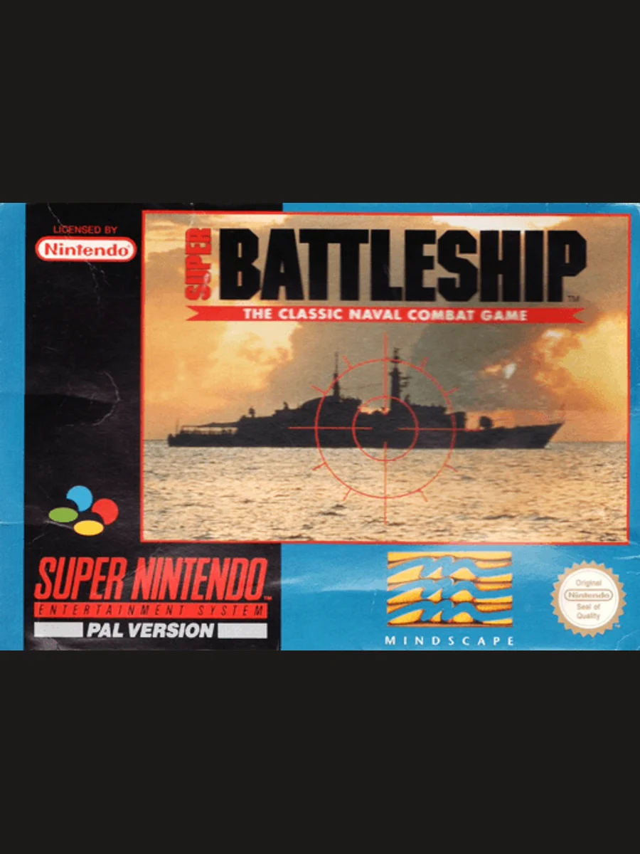 Jaquette face Super Battleship