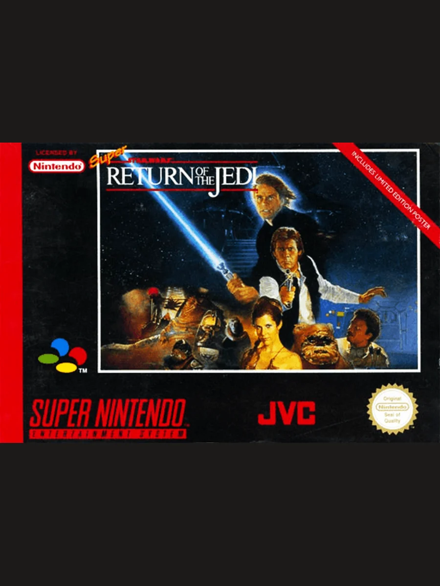 Jaquette face Super Star Wars: Return of the Jedi