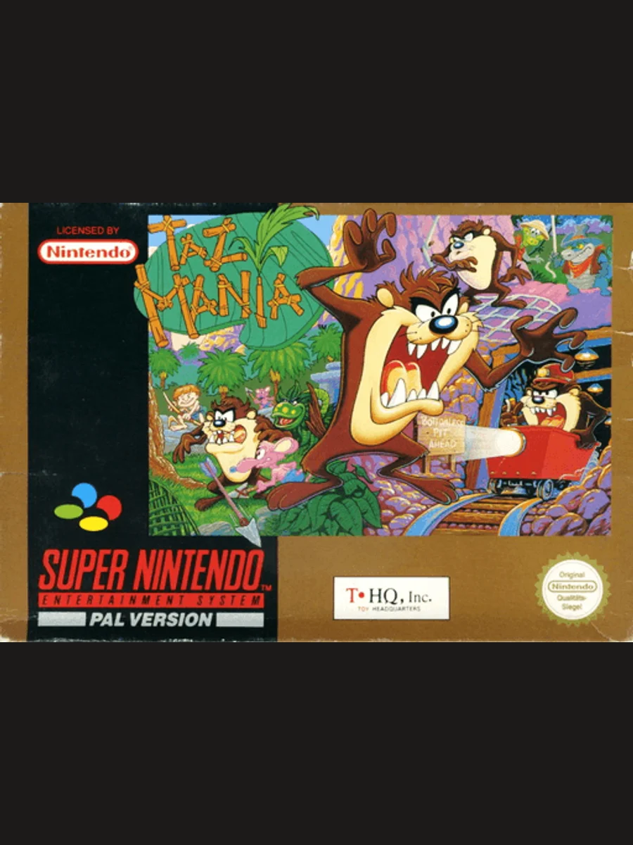 Jaquette face Taz-Mania