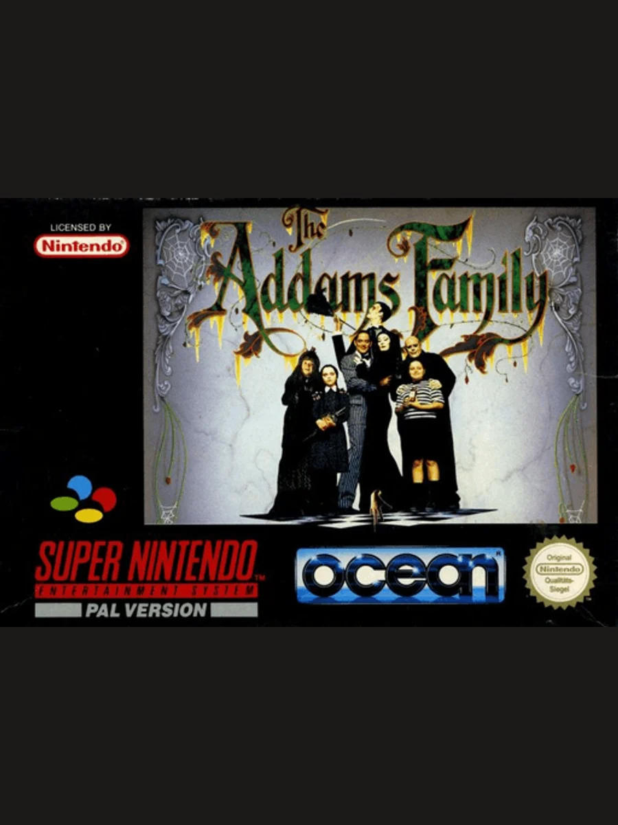 Jaquette face The Addams Family