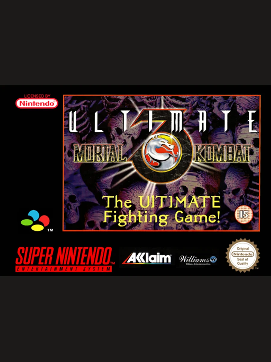Jaquette face Ultimate Mortal Kombat 3