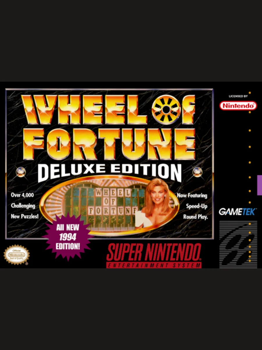 Jaquette face Wheel of Fortune Deluxe!