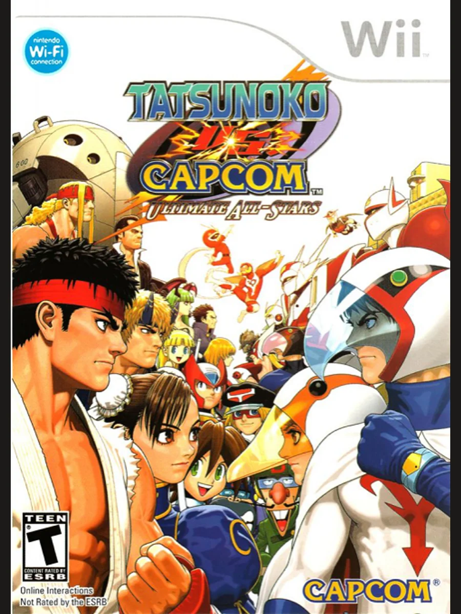 Jaquette face Tatsunoko vs. Capcom: Ultimate All-Stars