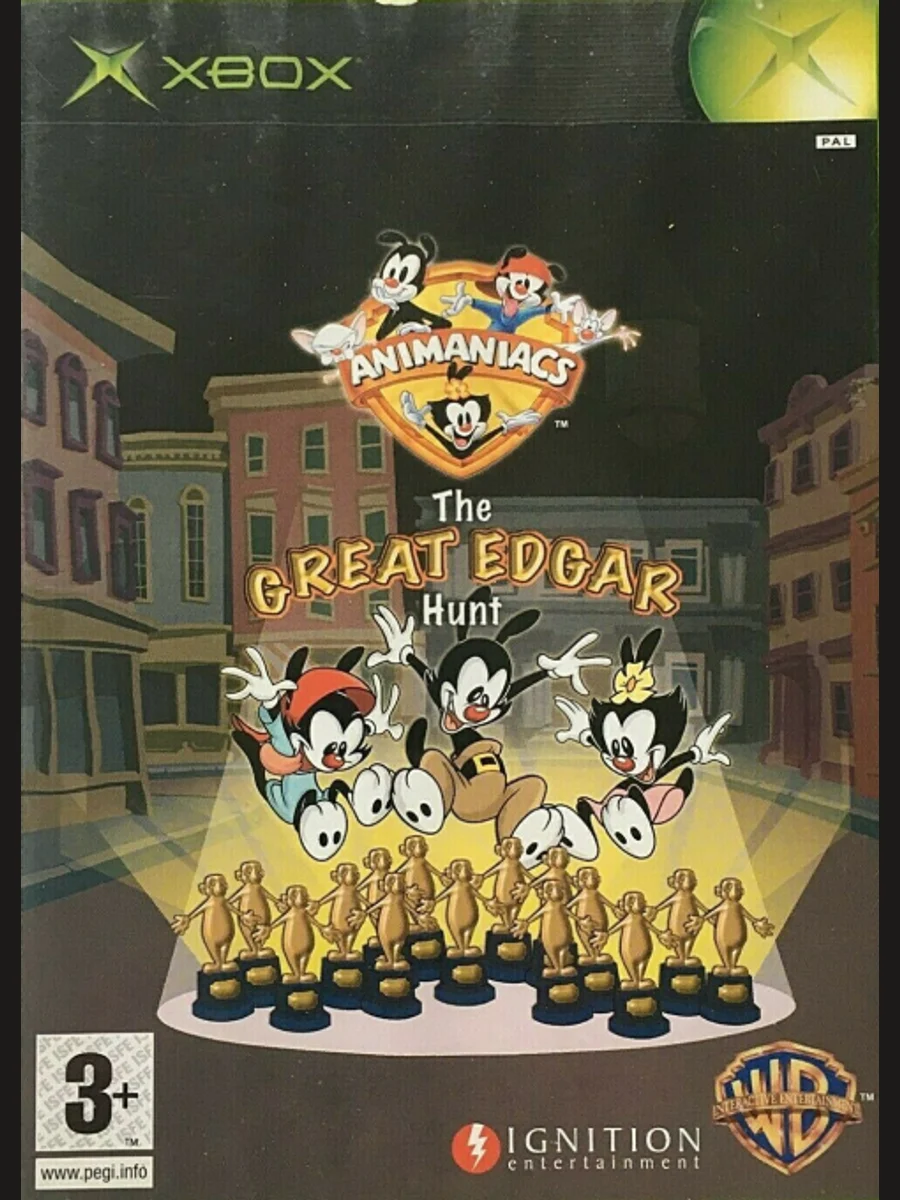 Jaquette face Animaniacs: The Great Edgar Hunt