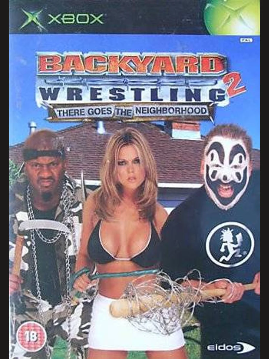 Jaquette face Backyard Wrestling 2: There Goes the Neighborhood