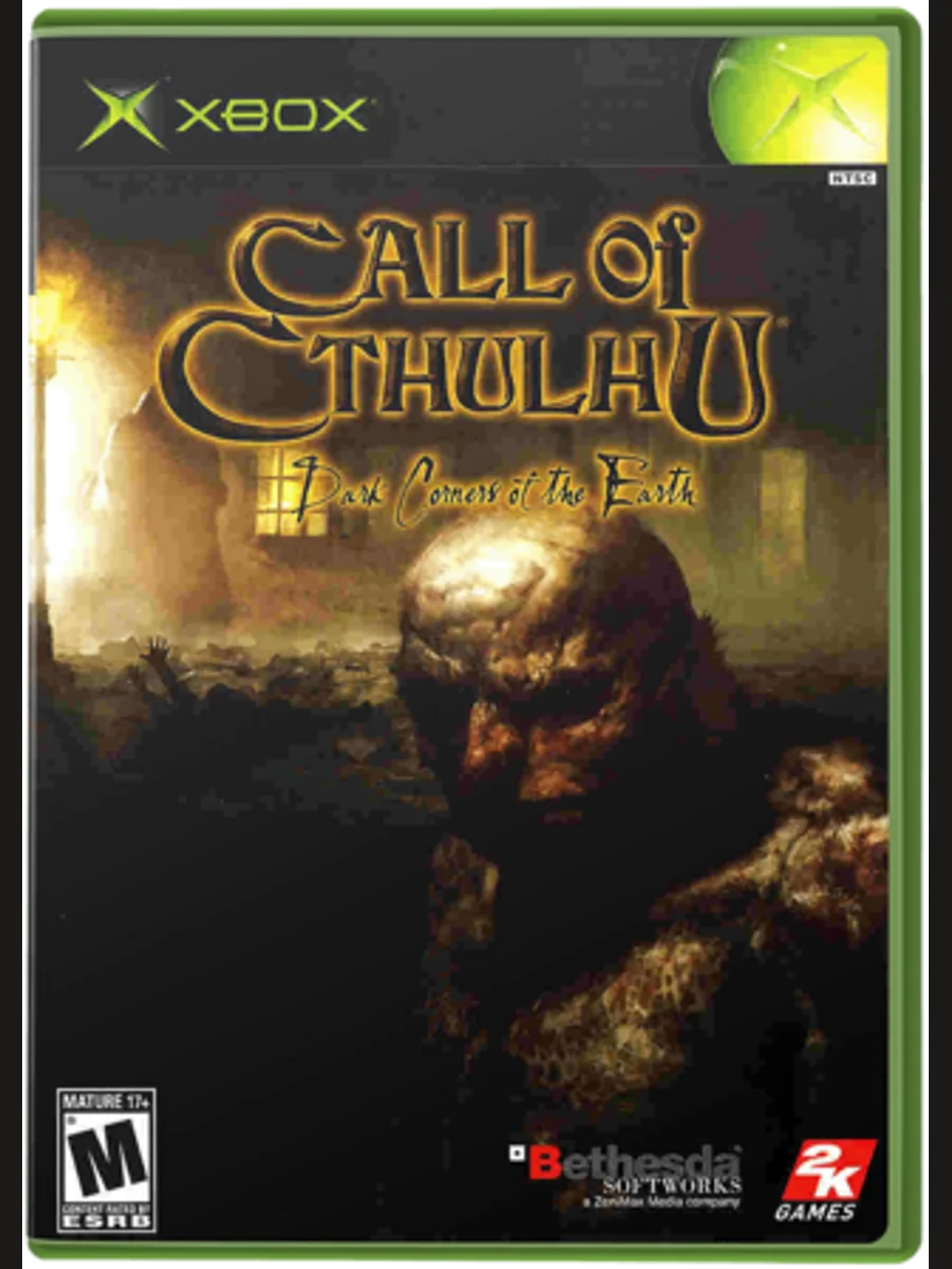 Jaquette face Call of Cthulhu: Dark Corners of the Earth
