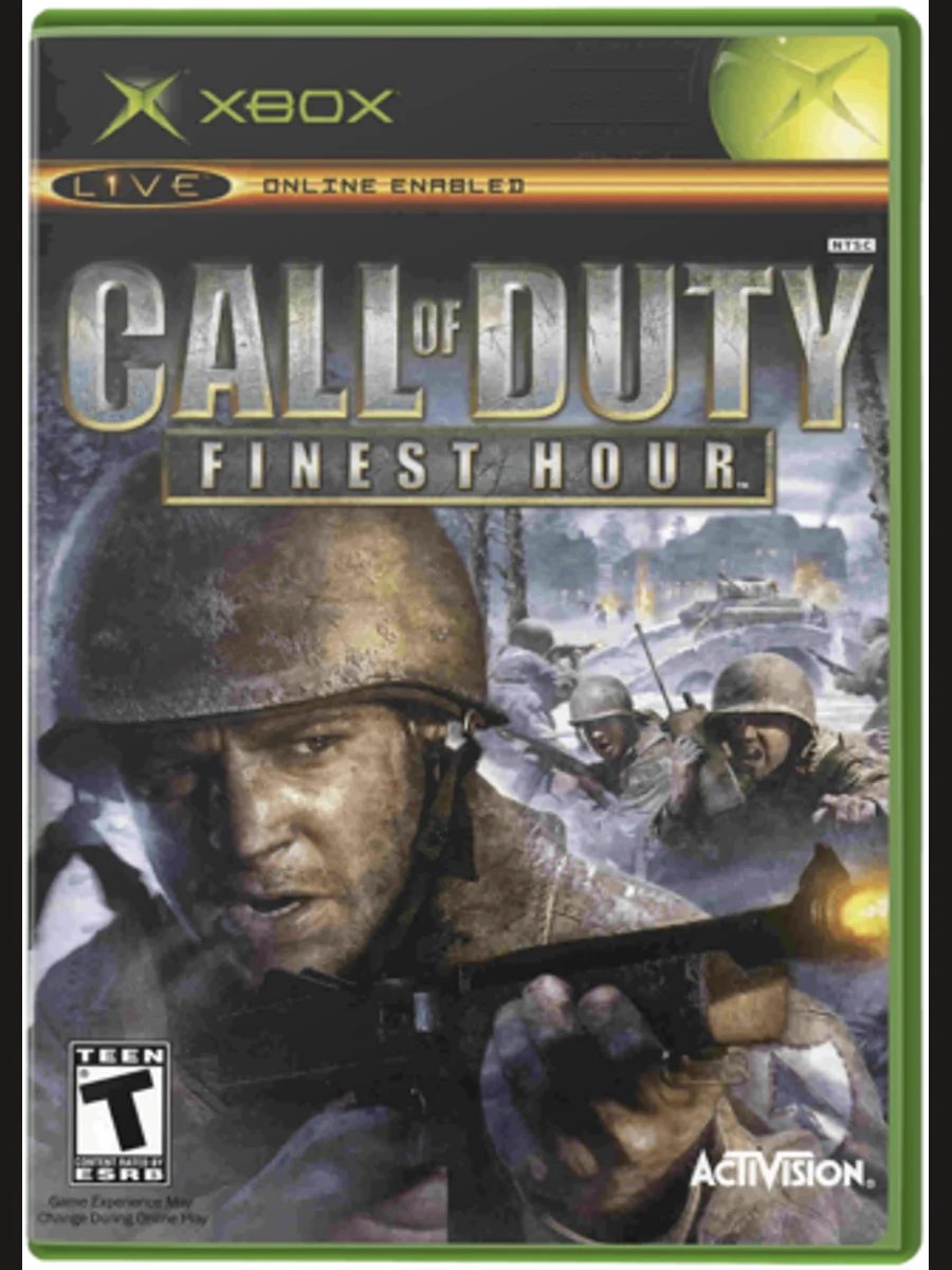 Jaquette face Call of Duty: Finest Hour