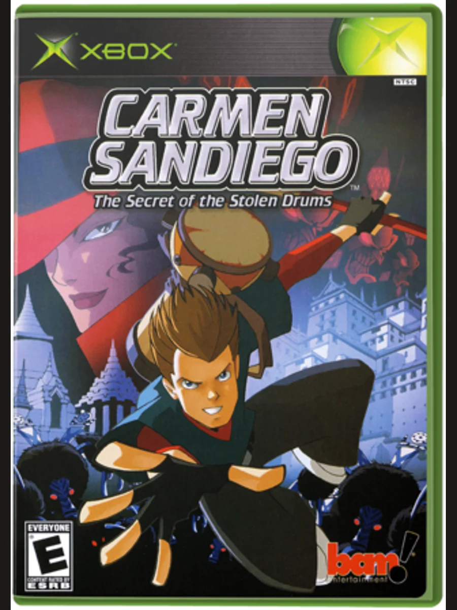 Jaquette face Carmen Sandiego: The Secret of the Stolen Drums