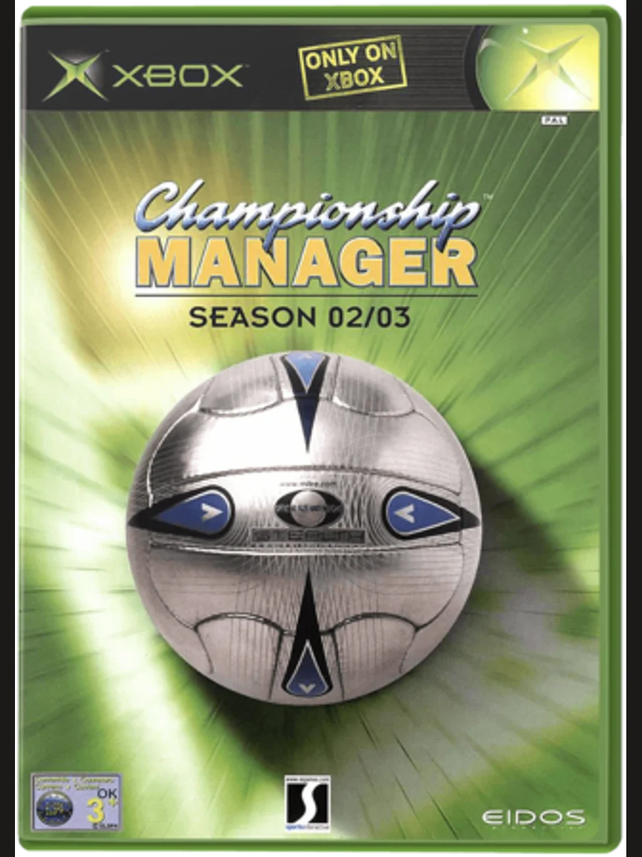 Jaquette face Championship Manager: Season 02/03