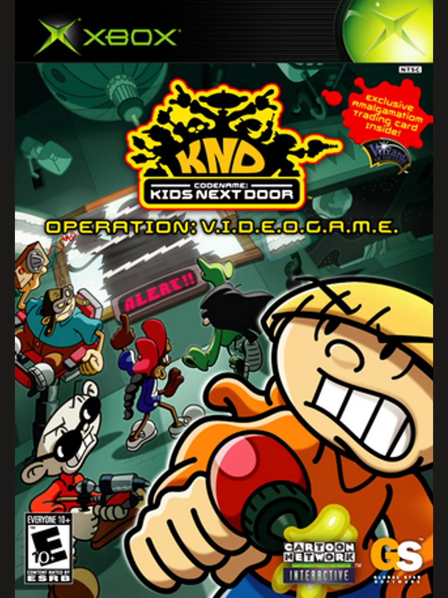 Jaquette face Codename: Kids Next Door – Operation: V.I.D.E.O.G.A.M.E.