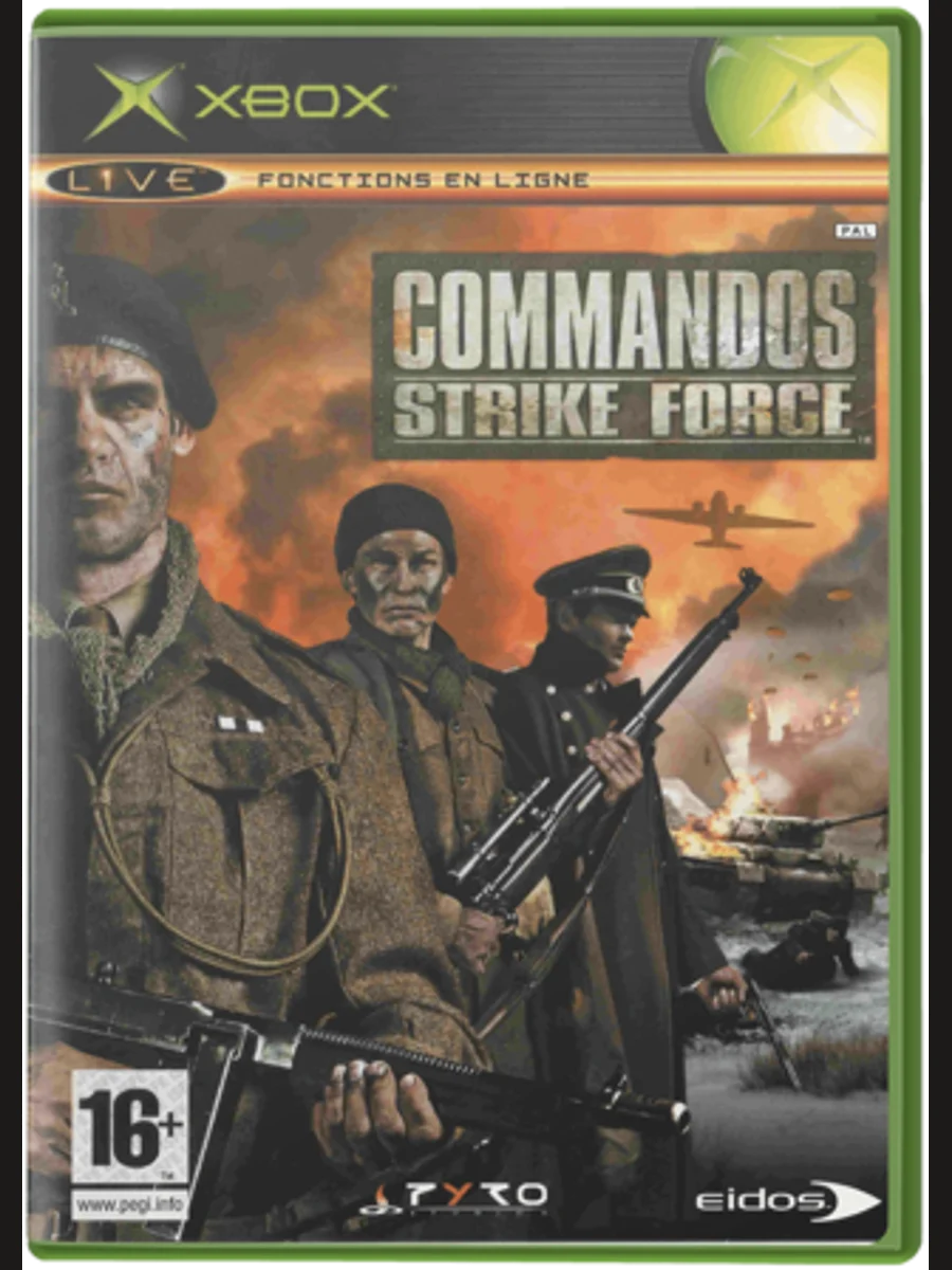 Jaquette face Commandos: Strike Force