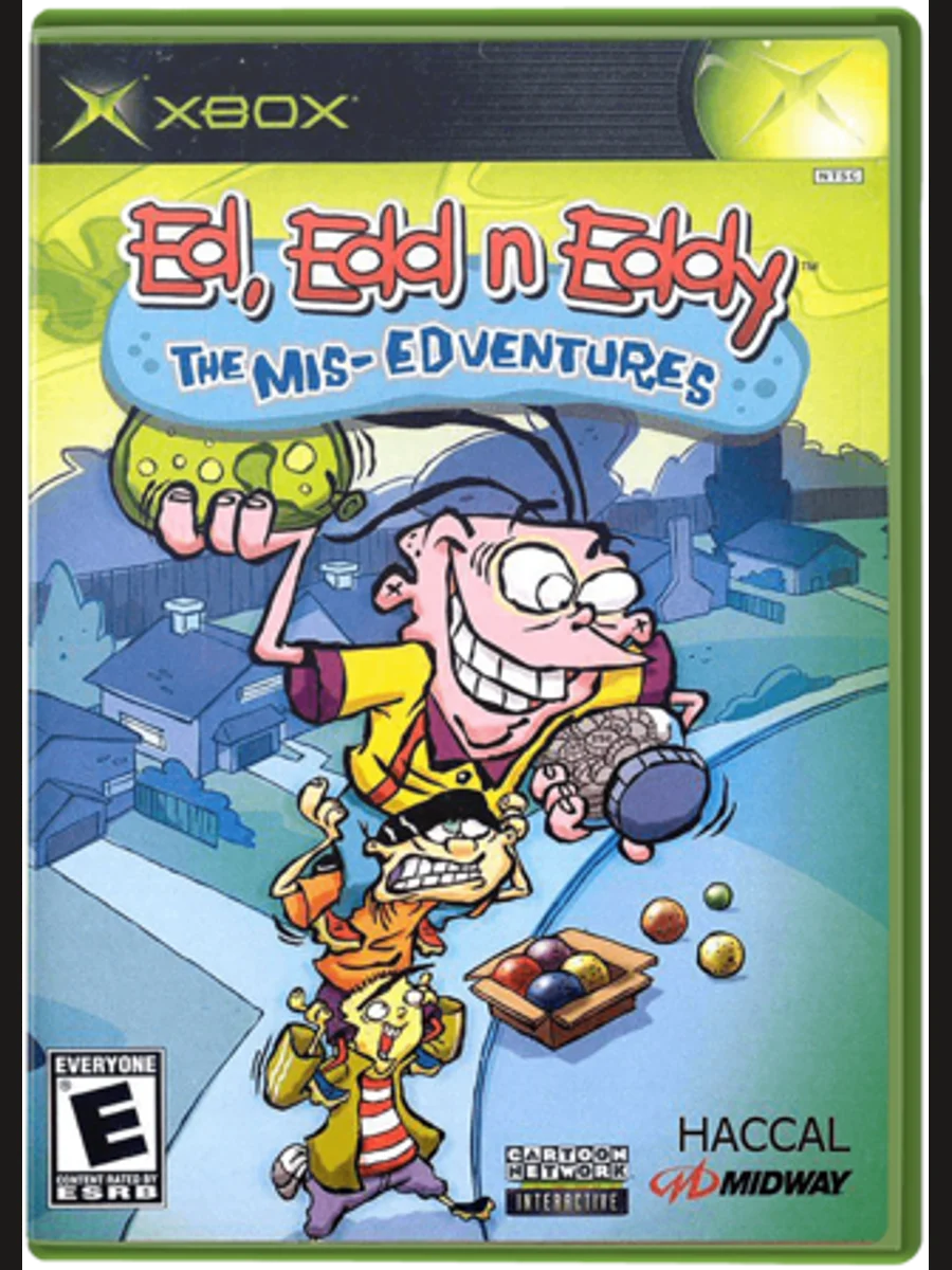 Jaquette face Ed, Edd n Eddy: The Mis-Edventures
