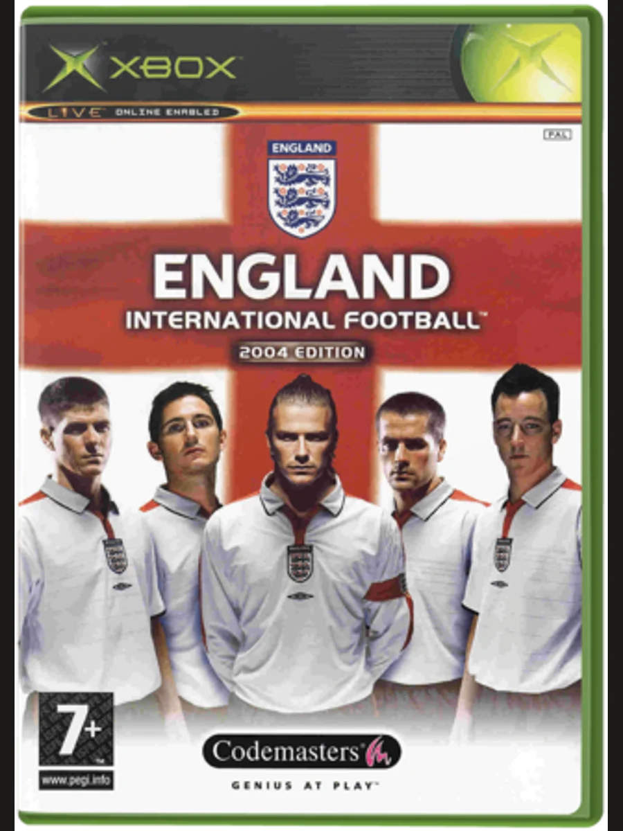 Jaquette face England International Football