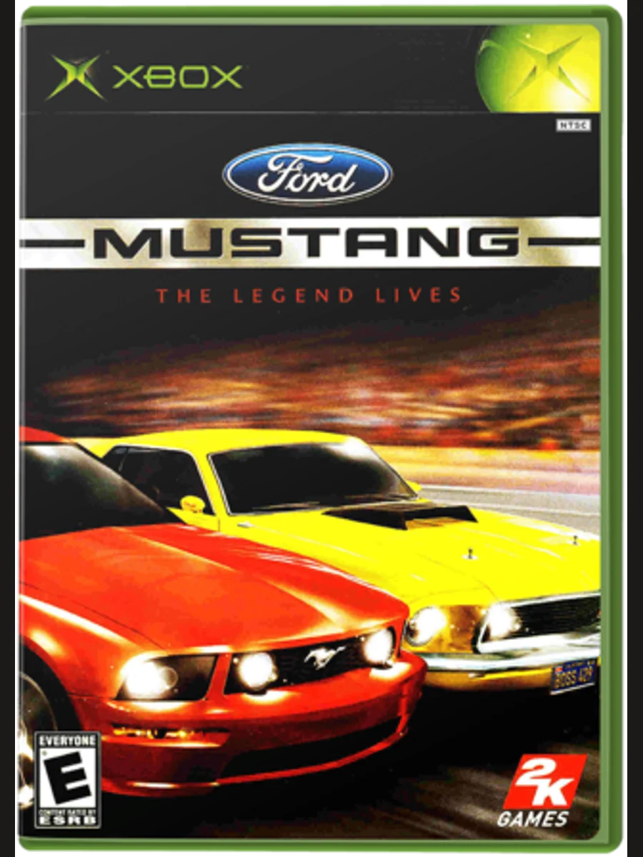Jaquette face Ford Mustang: The Legend Lives