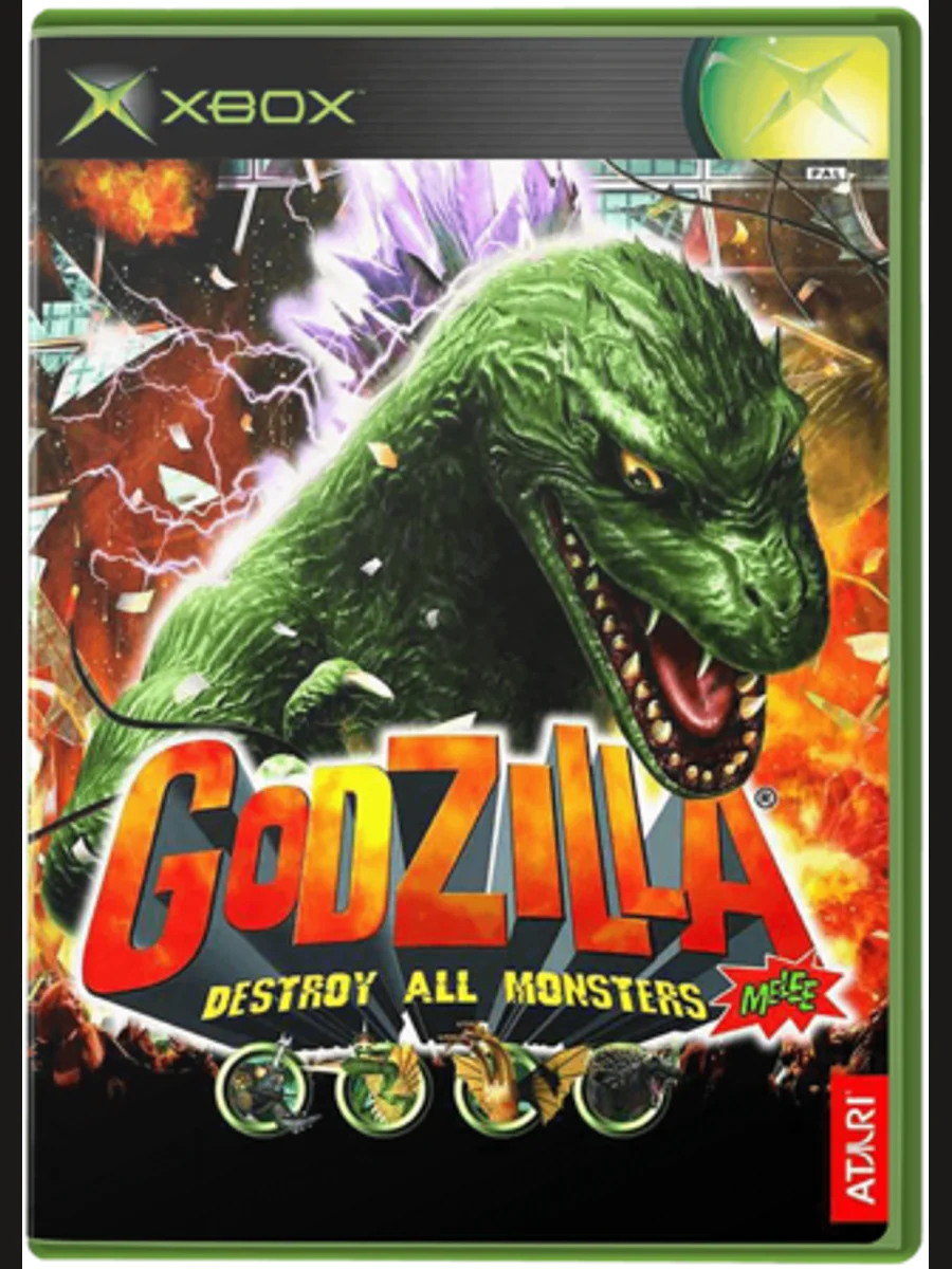 Jaquette face Godzilla: Destroy All Monsters Melee