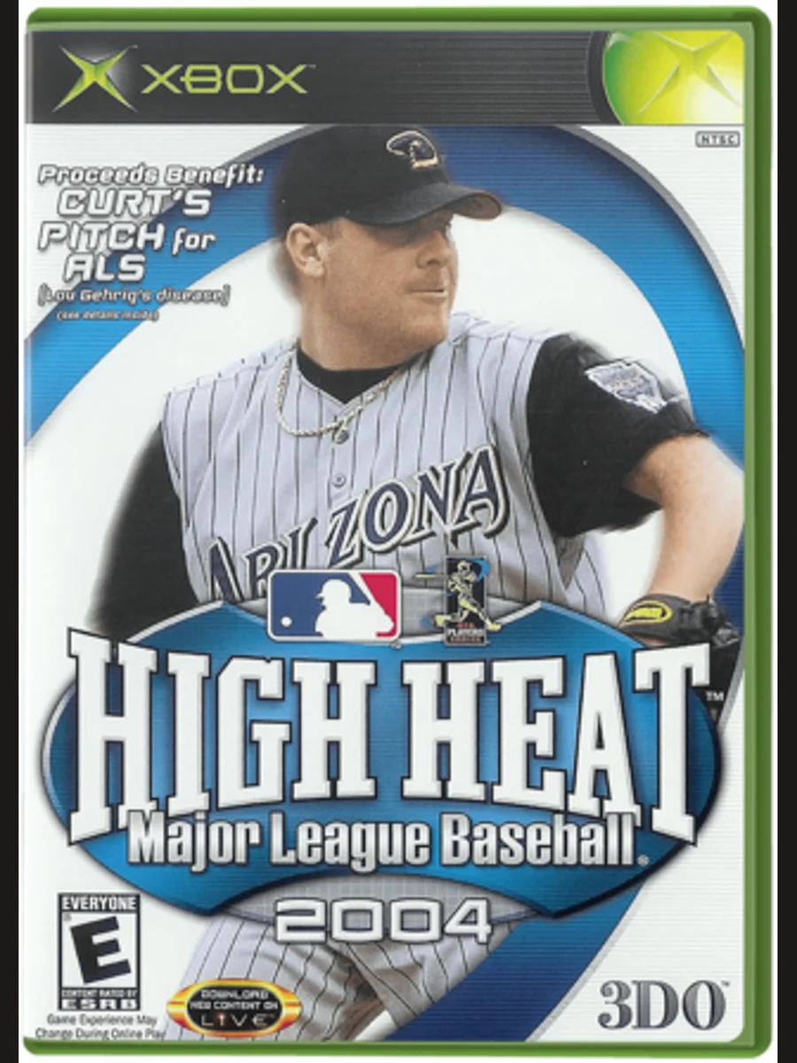 Jaquette face High Heat Major League Baseball 2004