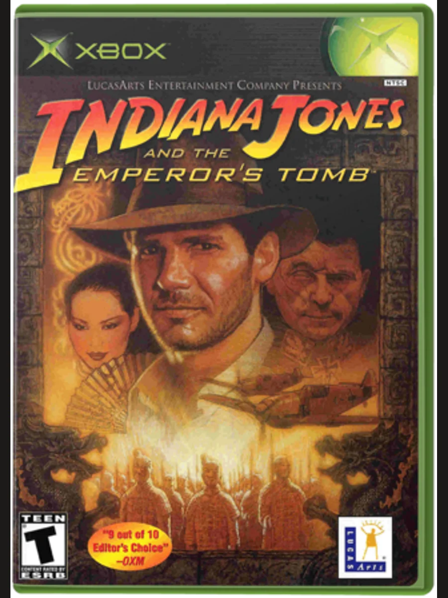 Jaquette face Indiana Jones and the Emperor's Tomb
