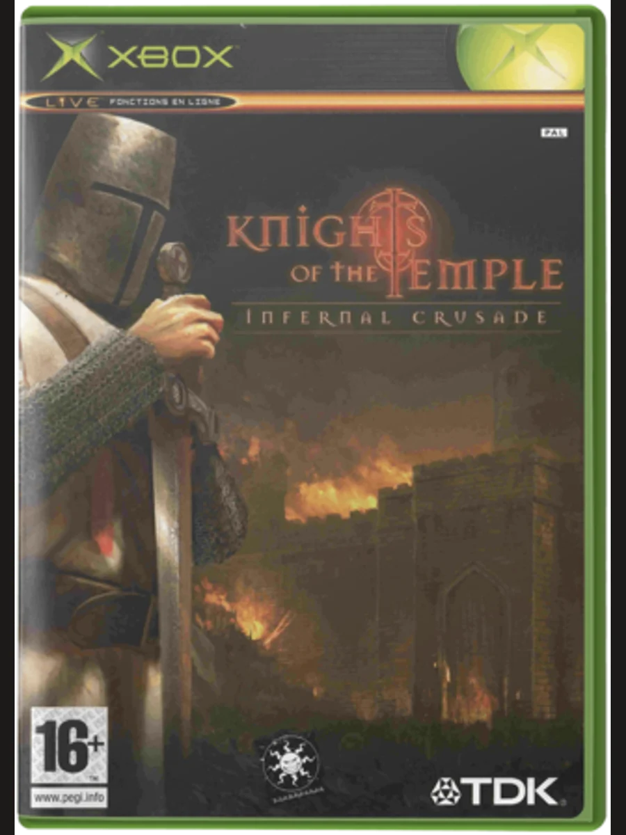 Jaquette face Knights of the Temple: Infernal Crusade