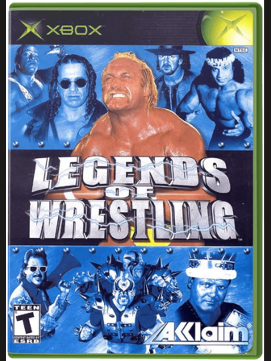 Jaquette face Legends of Wrestling