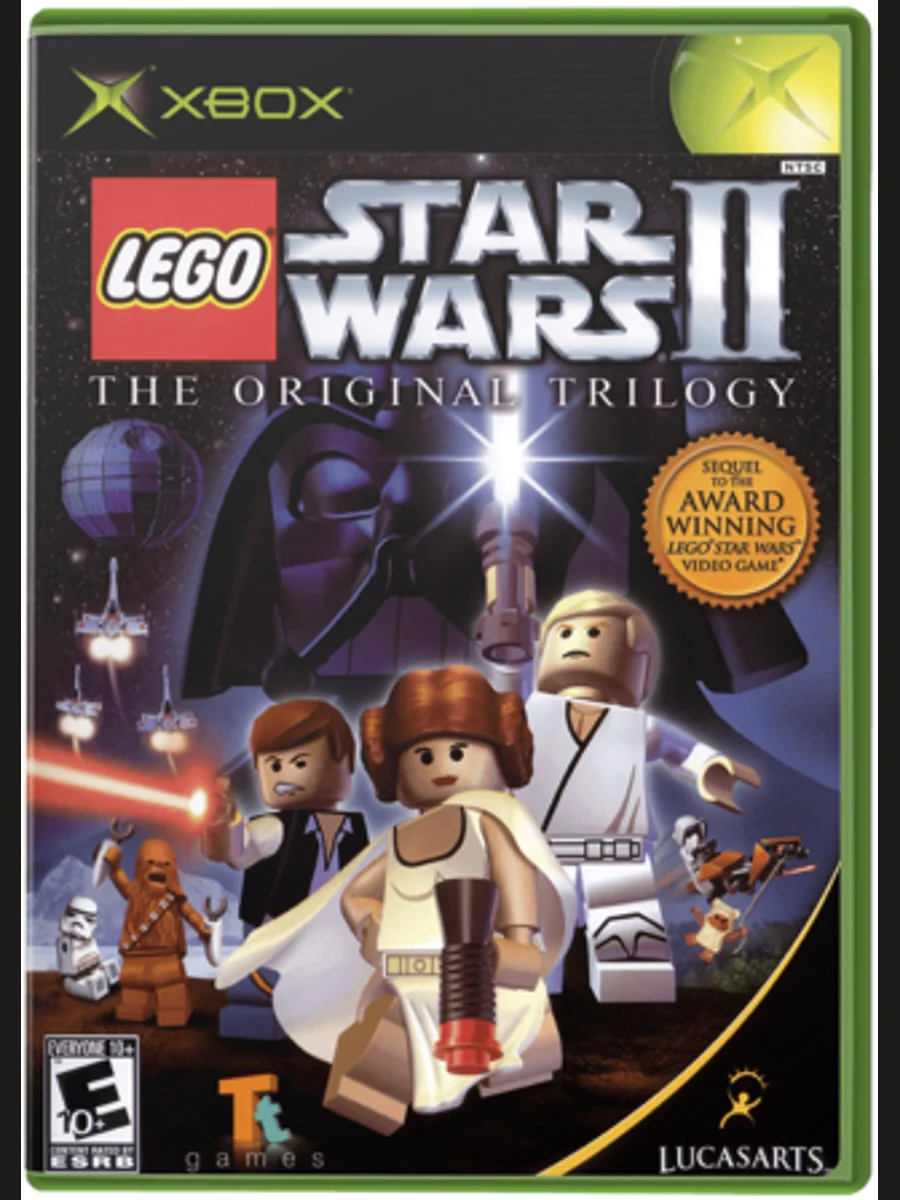 Jaquette face Lego Star Wars II: The Original Trilogy