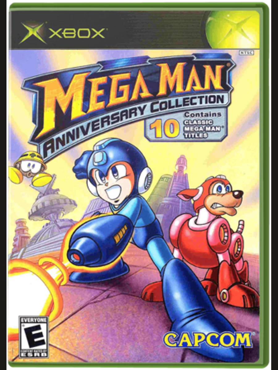 Jaquette face Mega Man Anniversary Collection