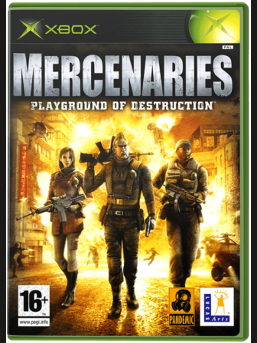 Jaquette face Mercenaries: Playground of Destruction