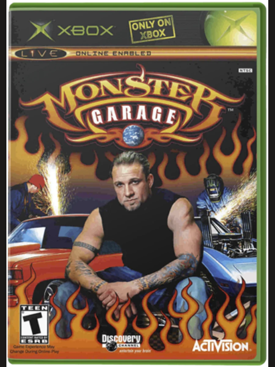 Jaquette face Monster Garage
