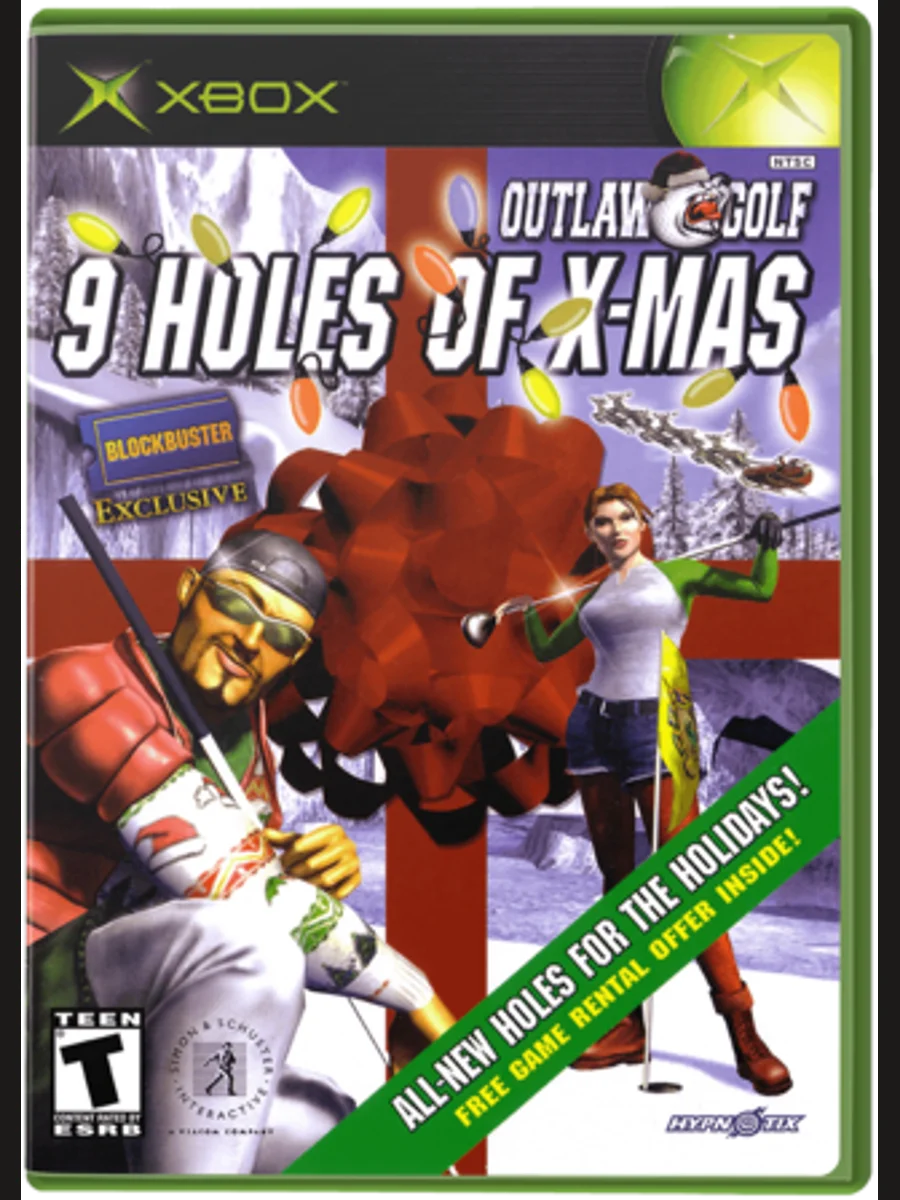 Jaquette face Outlaw Golf: 9 Holes of X-Mas