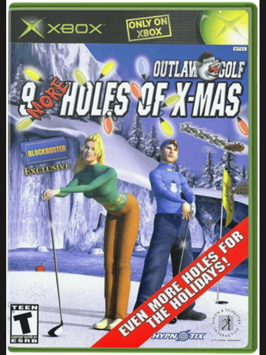 Jaquette face Outlaw Golf: 9 More Holes of X-Mas