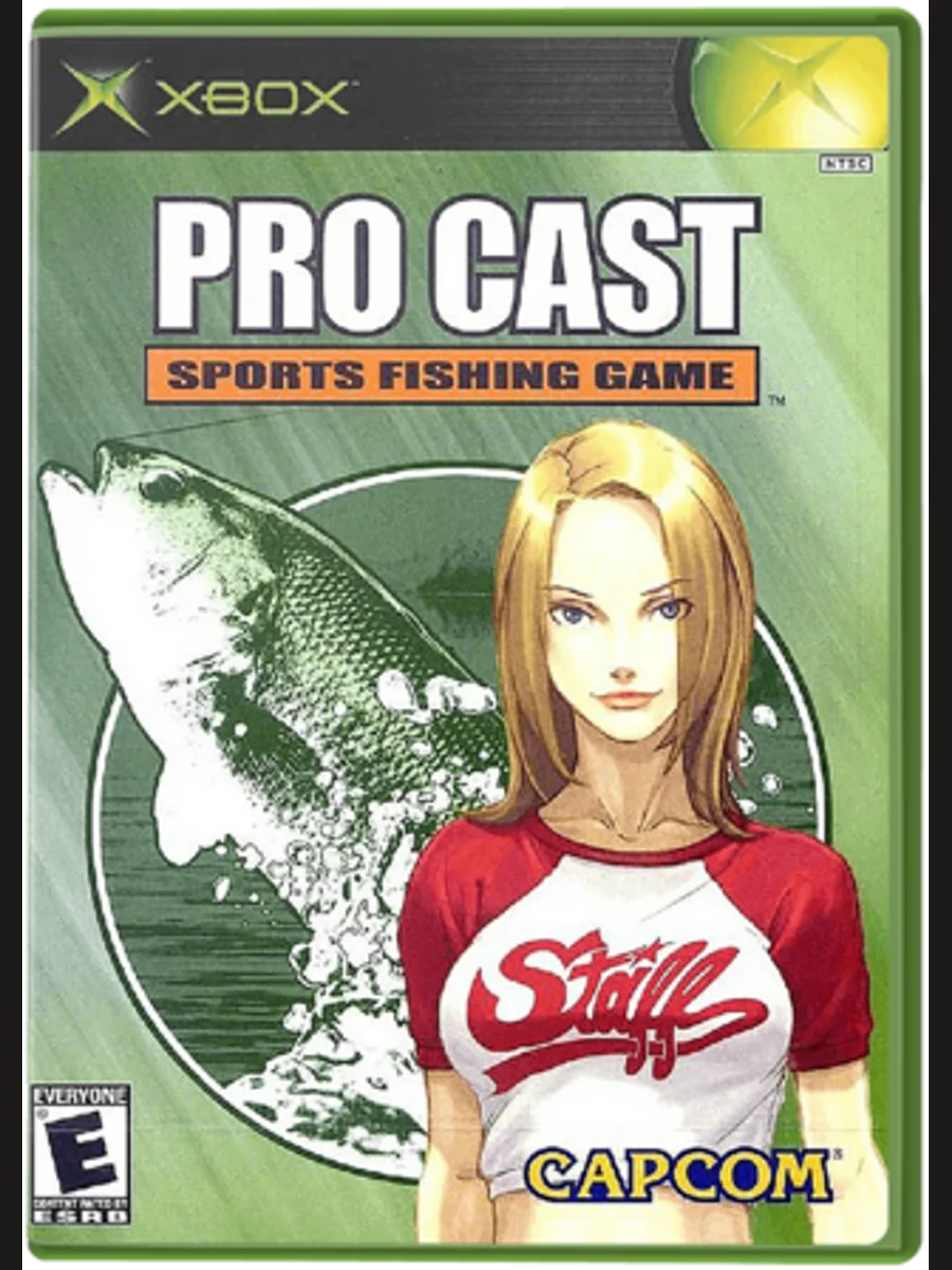 Jaquette face Pro Cast Sports Fishing