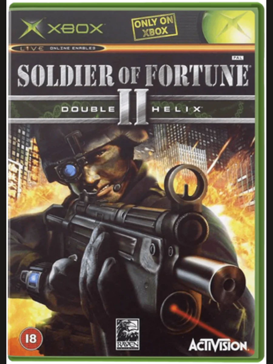 Jaquette face Soldier of Fortune II: Double Helix