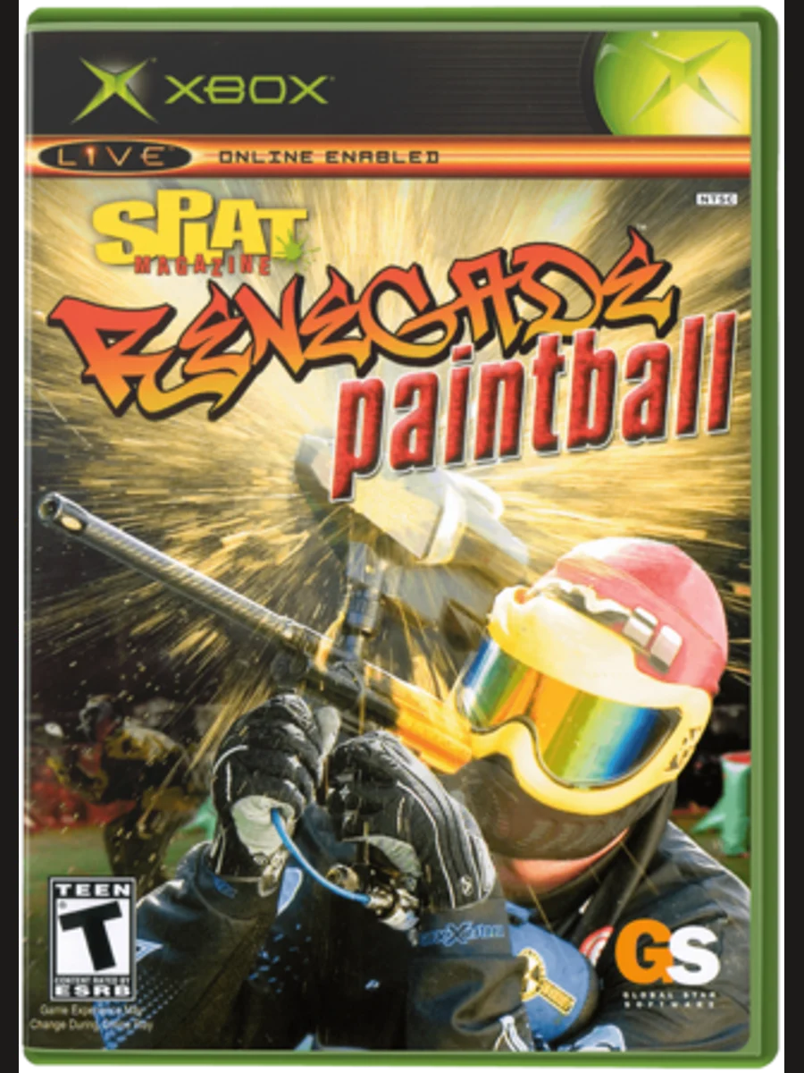 Jaquette face Splat Magazine Renegade Paintball