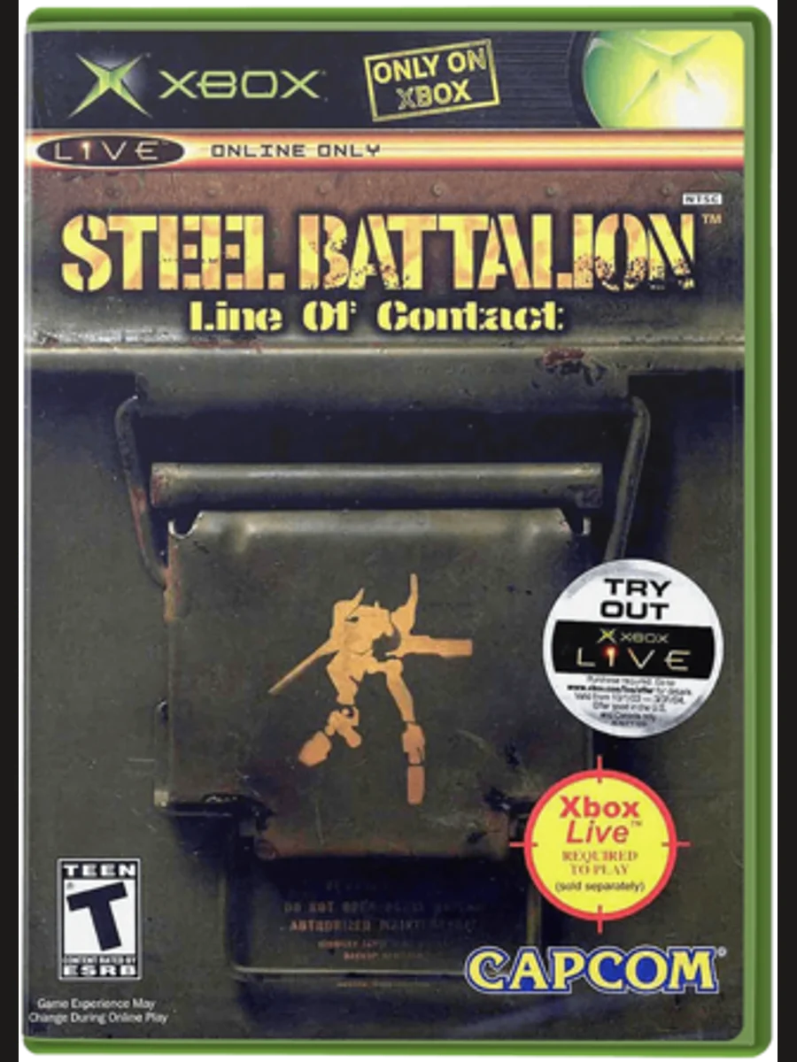 Jaquette face Steel Battalion: Line of Contact