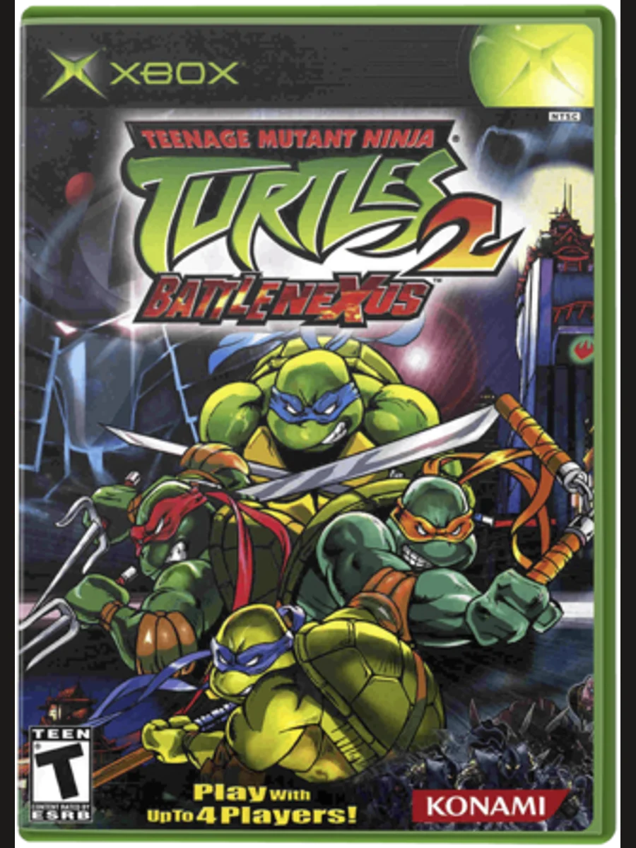 Jaquette face Teenage Mutant Ninja Turtles 2: Battle Nexus