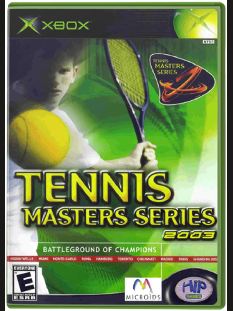 Jaquette face Tennis Masters Series 2003