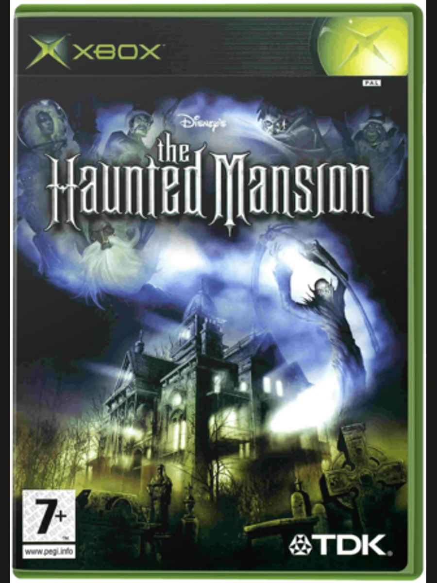 Jaquette face The Haunted Mansion