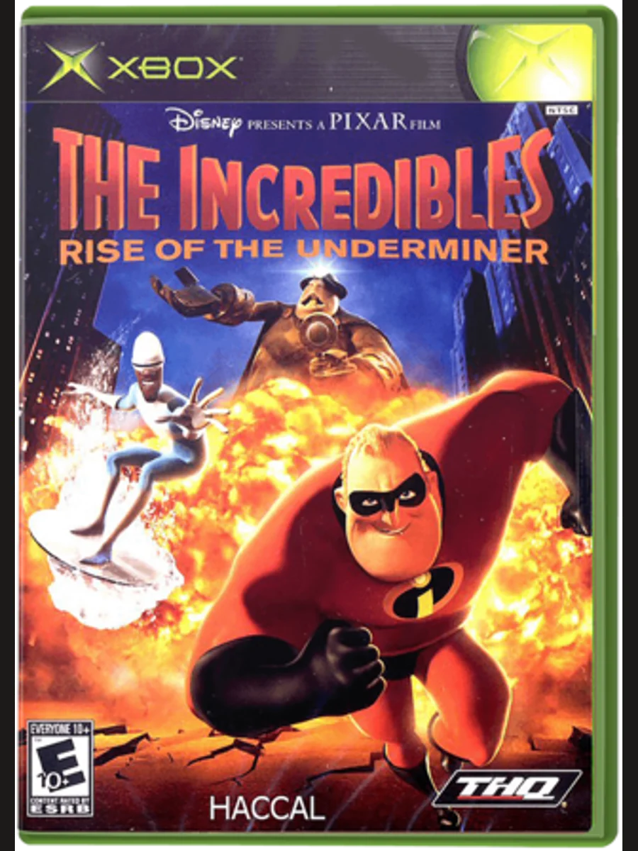 Jaquette face The Incredibles: Rise of the Underminer