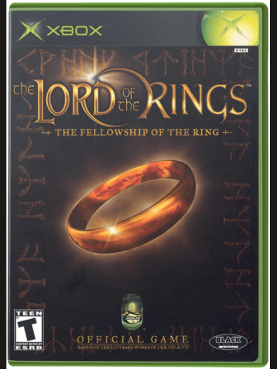 Jaquette face The Lord of the Rings: The Fellowship of the Ring
