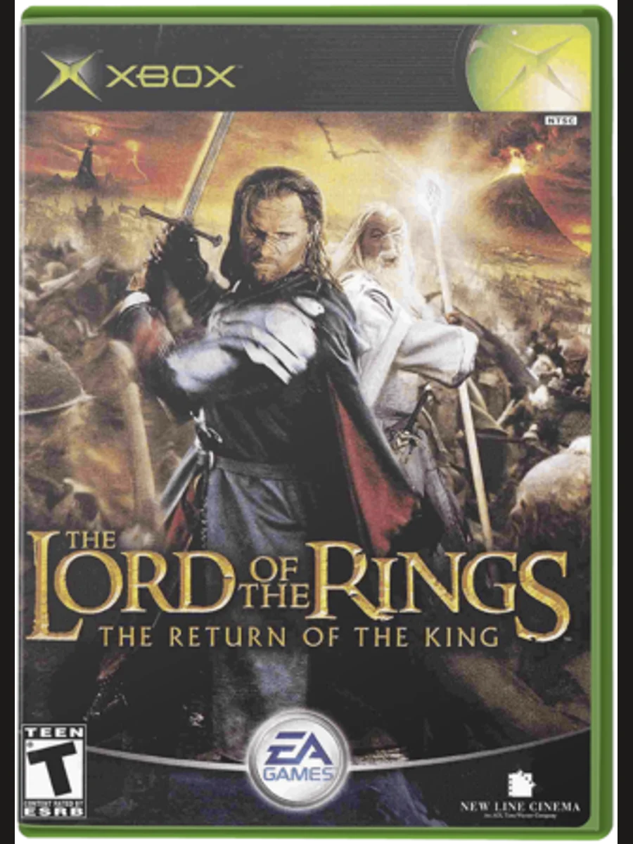 Jaquette face The Lord of the Rings: The Return of the King