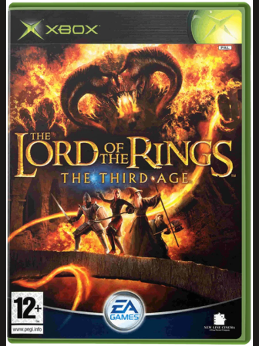 Jaquette face The Lord of the Rings: The Third Age