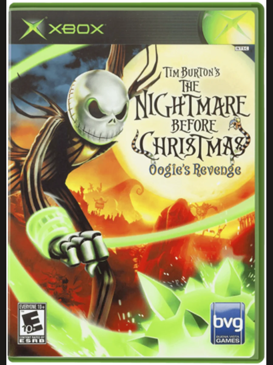Jaquette face The Nightmare Before Christmas: Oogie's Revenge